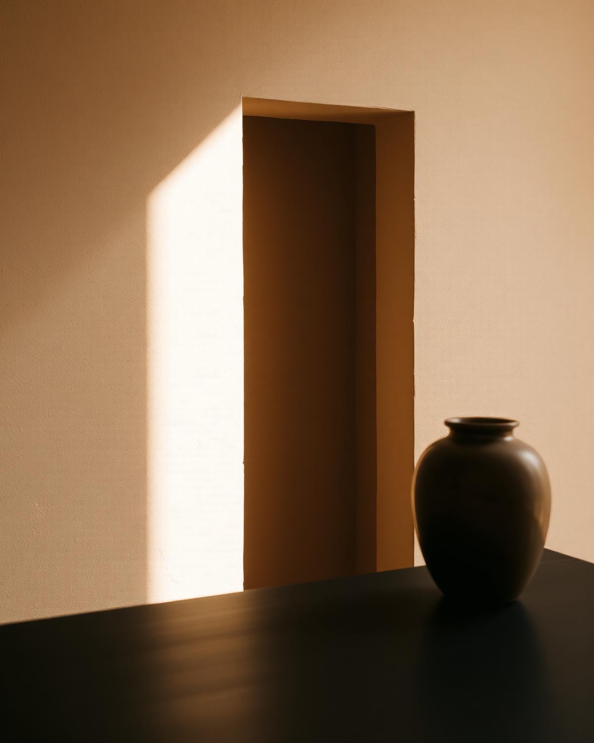 Ruhiges Lichtdetail in HAUS 23 Wien